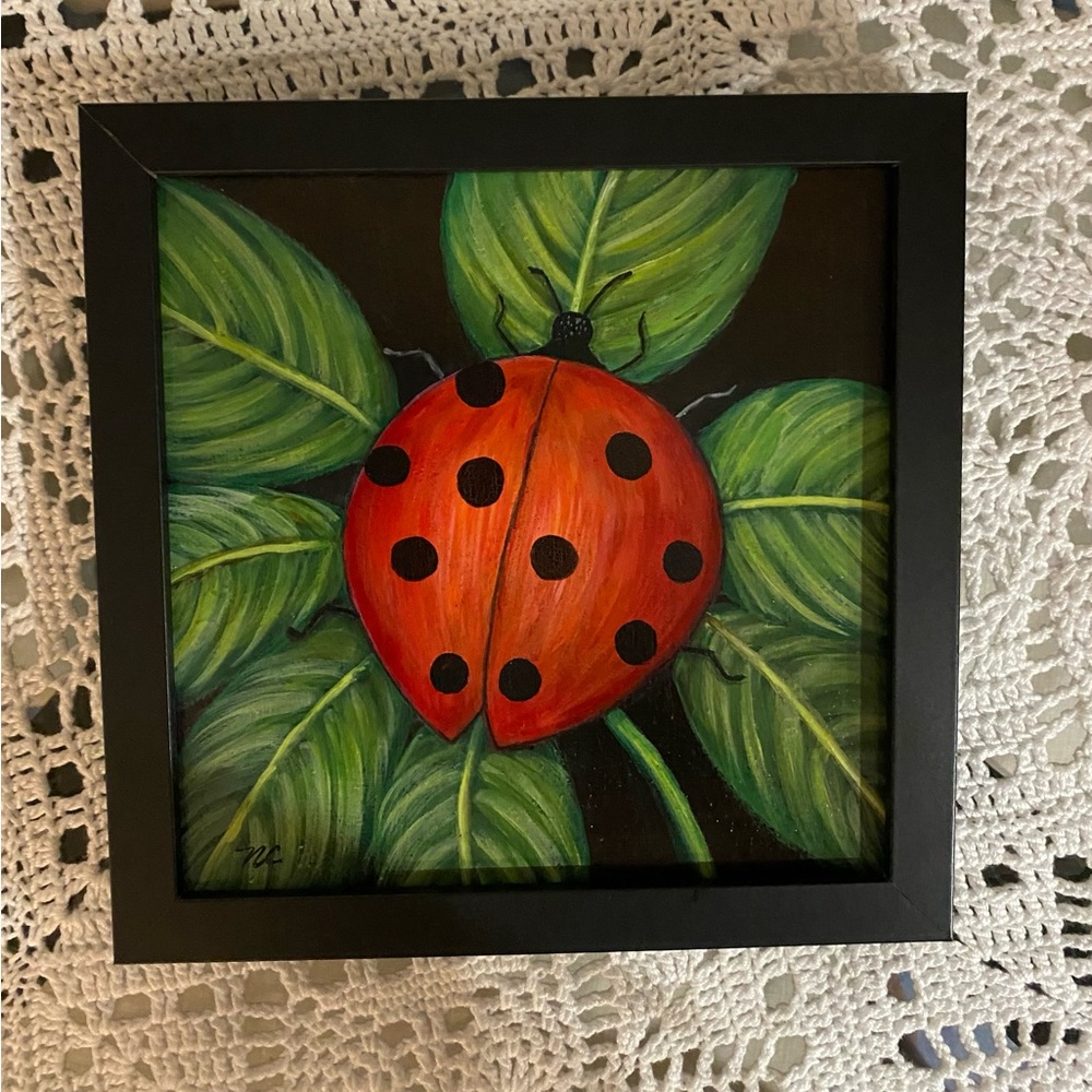 Hand Crafted Art - Ladybug - Picture 3 of 3